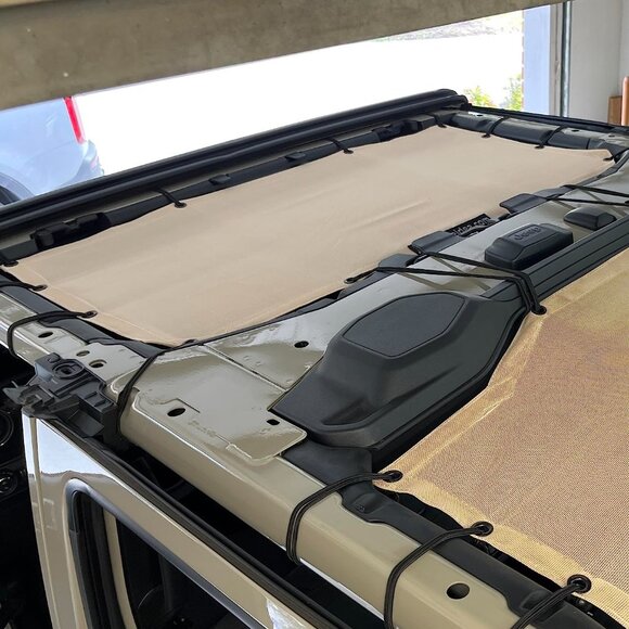 Shadeidea JT Sunshade for‎ Jeep Gladiator (2018-Current) Tiff Blue - Picture 4 of 13